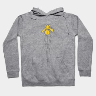 Mustard Iris Hoodie